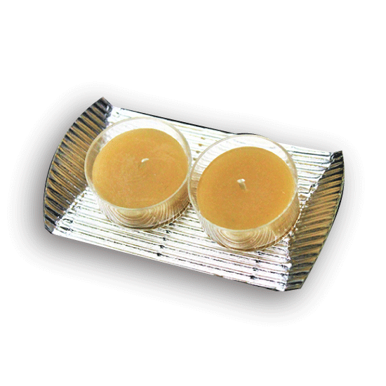 非公開: みつろうキャンドル2個入